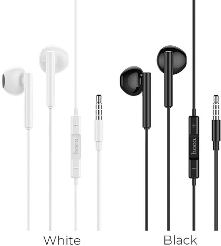   M64 Melodious wire control earphones, HOCO, 