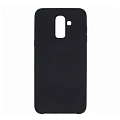 Чехол силиконовый для Samsung J810G Galaxy J8 (2018), Silicone case, черный