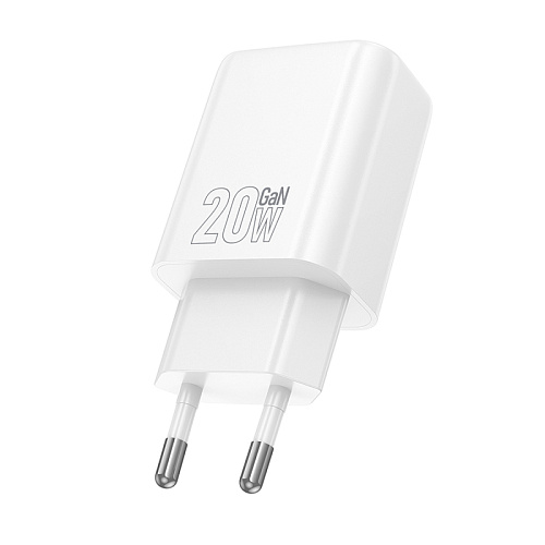 Сетевое зарядное устройство, 1 PD 20W (N60), HOCO, белый