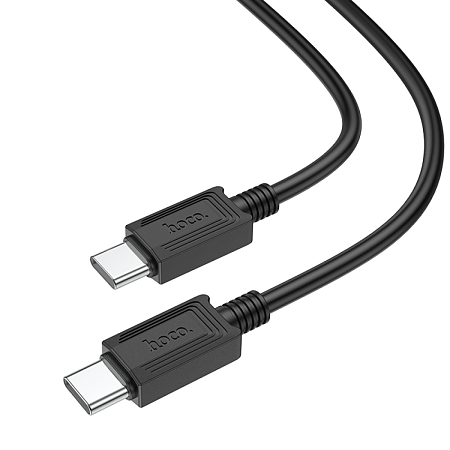 Кабель Type-C на Type-C, HOCO, X73, 1м, 60W, черный