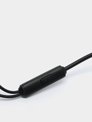 Проводные наушники M14 Universal Earphone, вакуумные с микрофоном, HOCO, черные