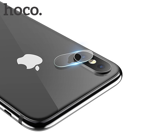 Защитное стекло на iPhone X/Xs/Xs Max (V11) 2в1, HOCO, на заднюю камеру