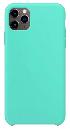 Чехол - накладка для iPhone 11, Silicon Case, бирюзовый
