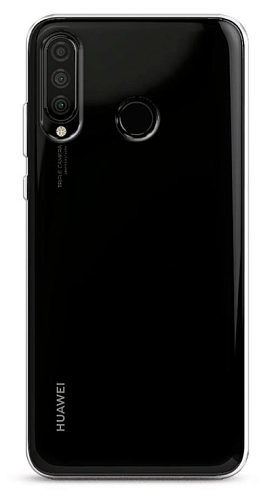 Чехол силиконовый для HUAWEI P30 Lite/Honor 20S/Honor 20 lite Russia/Nova 4E, прозрачный