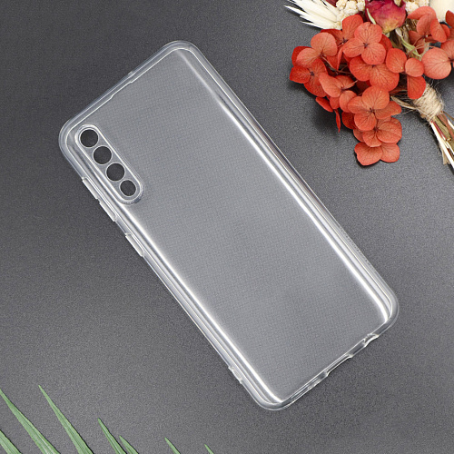 Чехол силиконовый для Samsung Galaxy A50/А30S/A50S (2019), с защитой камеры, X-CASE, прозрачный