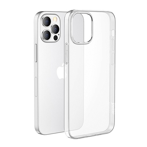 Чехол силиконовый для iPhone 14 Pro, Light series TPU, HOCO, прозрачный