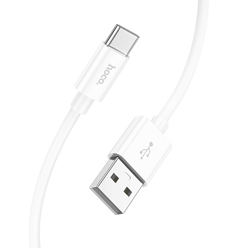 USB Кабель Type-C, HOCO, X87, силиконовый, 1м, белый