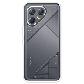Чехол силиконовый для TECNO Pova 7 Ultra (5G), с защитой камеры, X-CASE, прозрачный