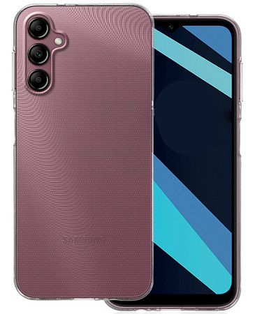 Чехол силиконовый для Samsung Galaxy A14 (4G/5G), X-CASE, прозрачный
