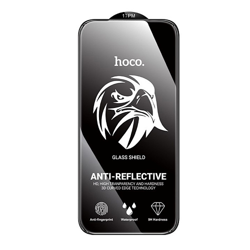 Защитное стекло для iPhone 18 Pro Max/17 Pro Max, A40, HOCO, прозрачность 95%, тонкая рамка