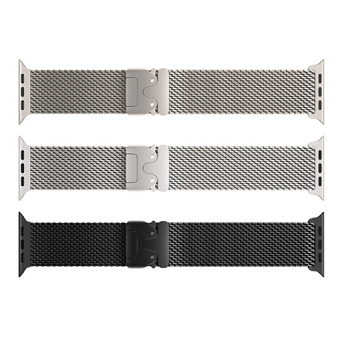 Ремешок на руку для Apple Watch 38/40/41/42 мм, HOCO, WA33, Milanese loop, застежка зонтиком, черный