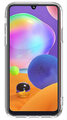 Чехол силиконовый для Samsung Galaxy A32 (4G), X-CASE, прозрачный