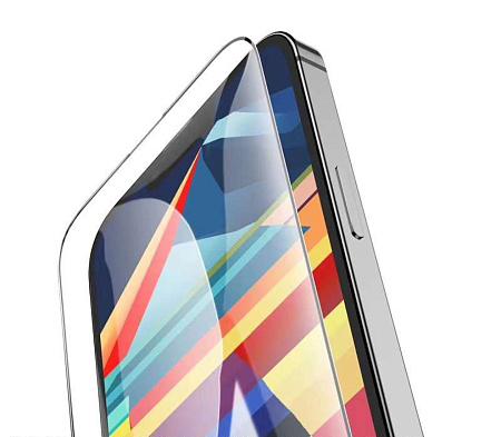 Защитное стекло для iPhone 15 Plus/16 Plus, G14, HOCO, Guardian shield series full-screen HD tempered glass, черное