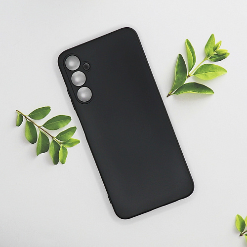 Чехол силиконовый для Samsung Galaxy A05S, с защитой камеры, X-CASE, черный