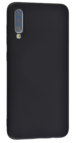 Чехол силиконовый для Samsung Galaxy A70/A70S, X-CASE, черный