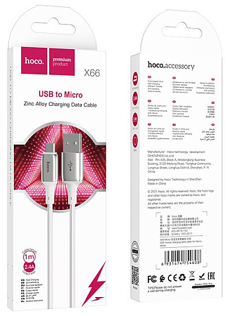 USB  Micro, HOCO, X66, 