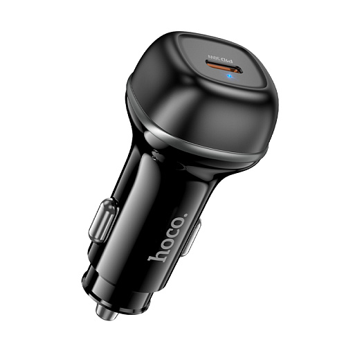 Автомобильное зарядное устройство, 1 PD 30W (Z58), HOCO, черный