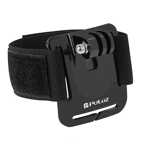Крепление на запястье для GoPro и других экшн камер, PULUZ, черный