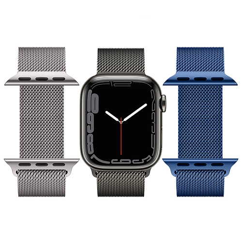 Ремешок на руку для Apple Watch 38/40/41/42 мм, HOCO, WA03, Milanese loop, черный