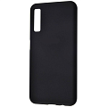 Чехол силиконовый для Samsung A750F, Galaxy A7 (2018), Silicone case, черный