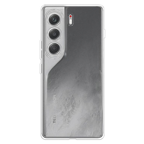 Чехол силиконовый для TECNO Camon 40, с защитой камеры, X-CASE, прозрачный