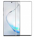 Защитное стекло на Samsung Galaxy Note 10, Полный клей, черное, X-CASE