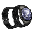Умные часы Y40 Smart watch Hoco с поддержкой звонков, 2 ремешка в комплекте, черные