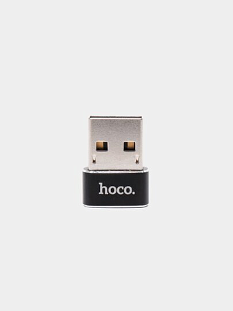 Переходник с USB-A на Type-C, HOCO, UA6