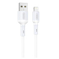USB дата кабель Lightning, HOCO, X65, белый