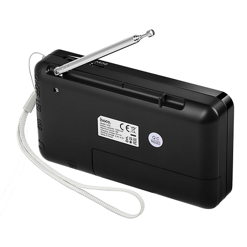 Портативное радио с цифровой настройкой каналов HI50, HOCO, черный