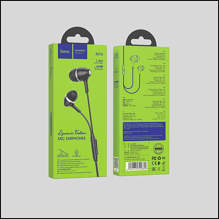   M76 Maya universal earphones, HOCO,   , 