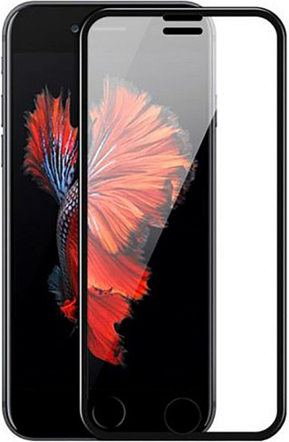 Защитное стекло для iPhone 6 Plus/6S Plus (A11), HOCO, Narrow Edges 3D, черное