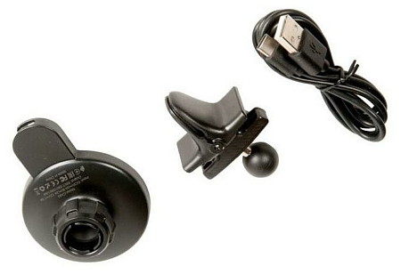 Держатель автомобильный на решетку Magsafe с беспроводной зарядкой, CA85, HOCO, черный