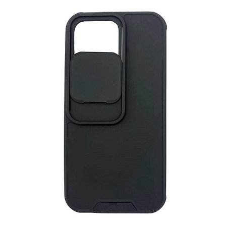 Чехол силиконовый для iPhone 13 (6.1), Camera lens protector series, HOCO, черный