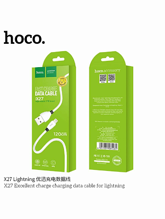 USB   Lightning, HOCO, X27, 1.2m, 