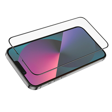 Защитное стекло на iPhone 13 mini (5.4) A27, HOCO, Full-screen anti-static dust-free, черное
