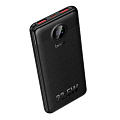 Универсальный Доп. Аккумулятор 10000mAh, J172, HOCO, выход: 1 USB (22.5), 1 PD (20W), черный