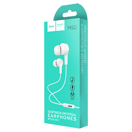   M50 Daintiness Universal Earphone, HOCO,   , 