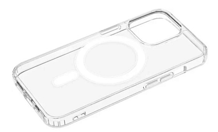 Чехол силиконовый для iPhone 13 Pro Max (6.7), Магнитный (MagSafe), X-CASE, прозрачный