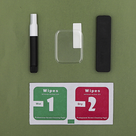 Защитное стекло на Apple Watch, 41mm, ультрафиолет, прозрачное, X-CASE