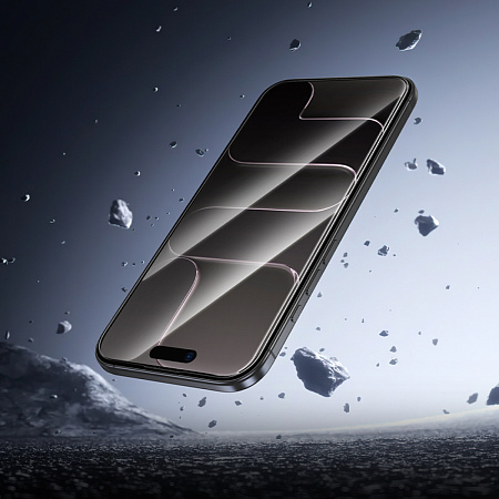 Защитное стекло для iPhone 17 Air, G16, HOCO, Guardian shield series full-screen 5D large arc tempered glass, черное