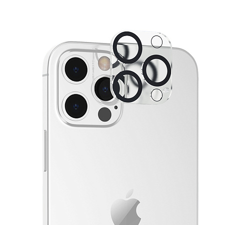Защитное стекло на iPhone 12 Pro (6.1) G13, HOCO, на заднюю камеру, черное