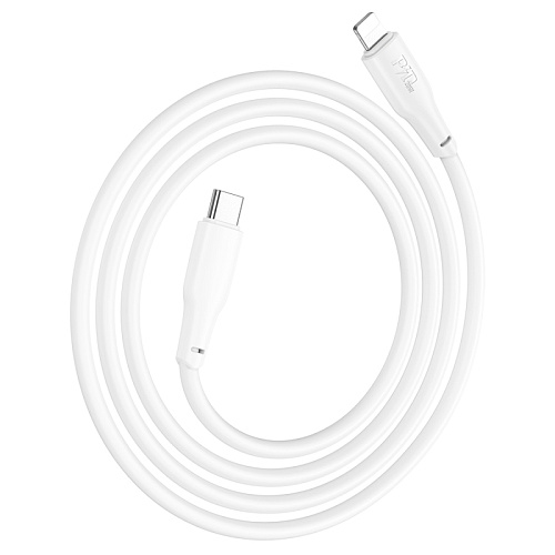 Кабель Lightning to Type-C (PD), HOCO, X93, 1м, 20W, белый