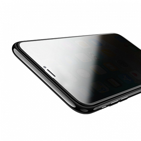    iPhone XS Max/11 Pro Max (A13), Shatterproof edges full screen anti-spy, 