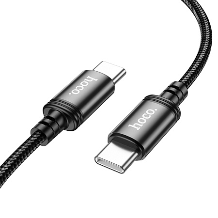 Кабель Type-C на Type-C, HOCO, X91, 3м, 60W, черный