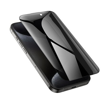 Защитное стекло для iPhone 15 Pro, A38, HOCO, 360-degree Privacy, черное