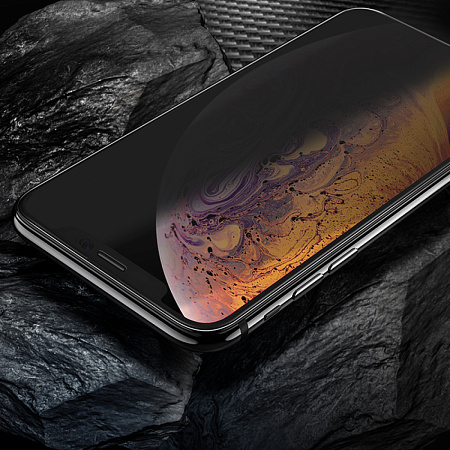 Защитное стекло на iPhone X/XS/11 Pro (G11), HOCO, Full screen HD privacy protection tempered glass, черное