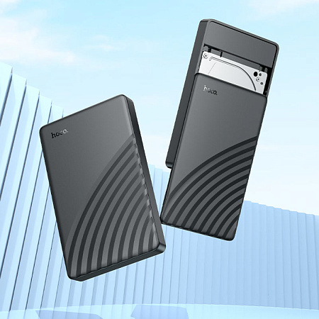 Внешний бокс для диска 2.5-дюйма SATA USB 3.0, HB46, черный