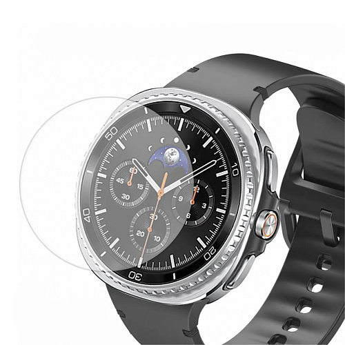 Защитное стекло на Часы Samsung Galaxy Watch 8 Classic Wi-Fi, 46 mm, прозрачное