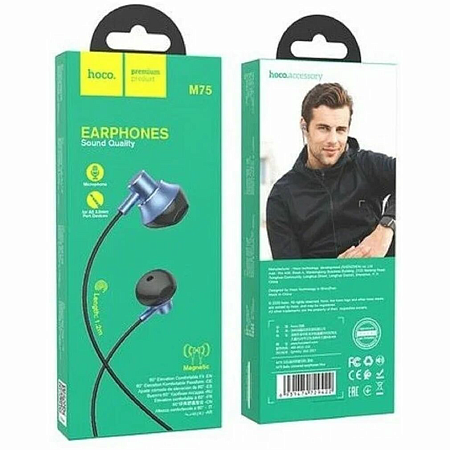   M75 Belle Universal earphones, HOCO, 